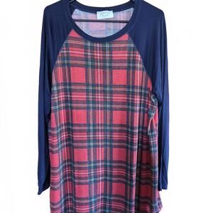 Janette Plus raglan style top pajama/night gown Size 1X